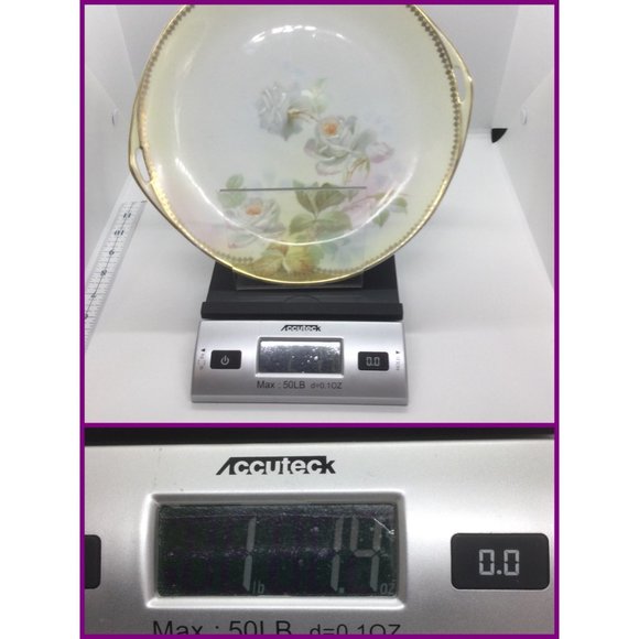 Vtg Prussian Cake Plate - Picture 10 of 11